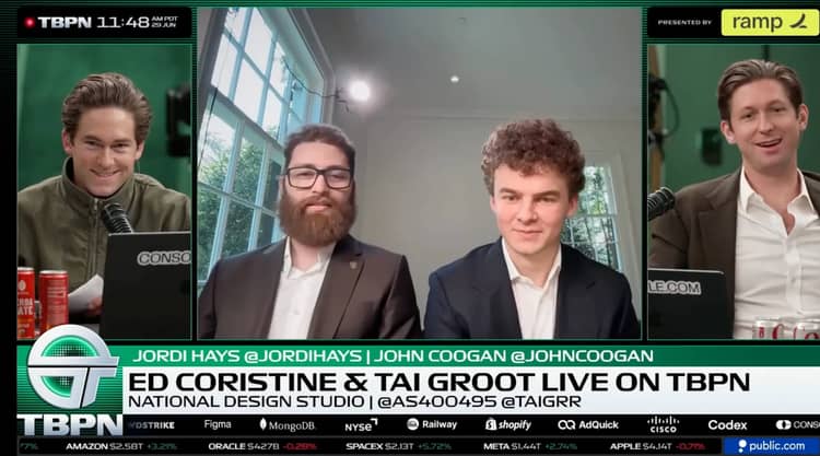 National Design Studio announces Rampart on TBPN
